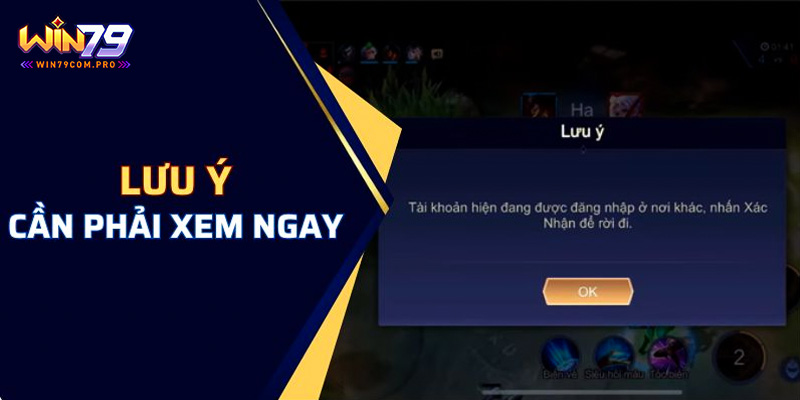 Đăng Nhập Win79 - Cơ Hội Vàng Cho Người Chơi Kiếm Tiền 3 Một số lưu ý cho người chơi khi đăng nhập Win79