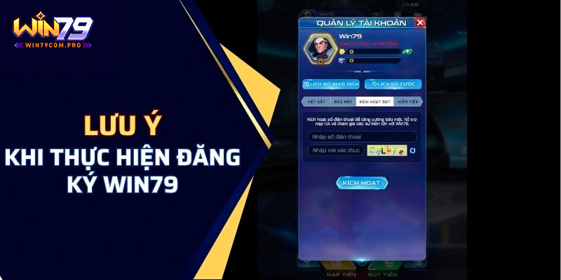 Hướng Dẫn Đăng Ký Win79 Và Một Số Lưu Ý Cho Người Mới 4 Tham khảo những lưu ý cho tân binh khi đăng ký Win79