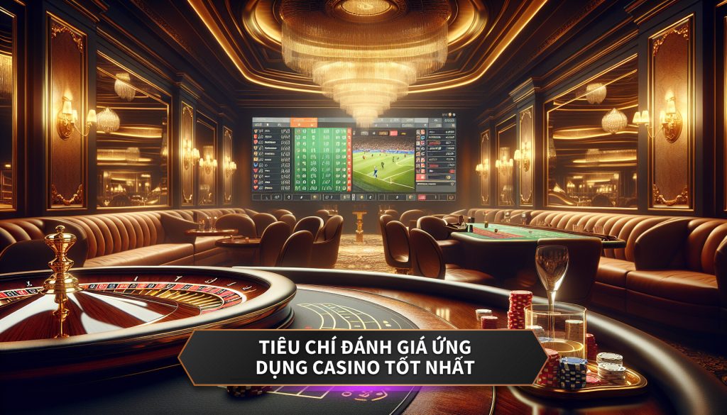 Tiêu chí đánh giá ứng dụng casino tốt nhất