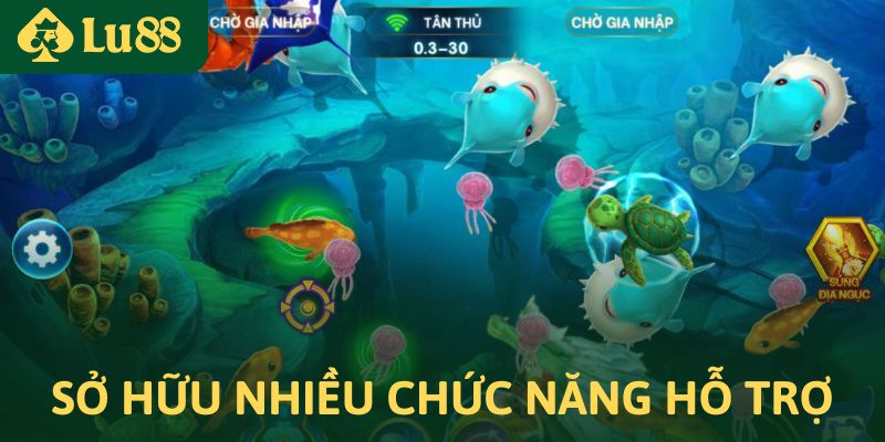 Bắn cá One Shot – Trải nghiệm bắn cá đổi thưởng đỉnh cao 3 Game sở hữu nhiều chức năng hỗ trợ tối ưu trải nghiệm cho người chơi
